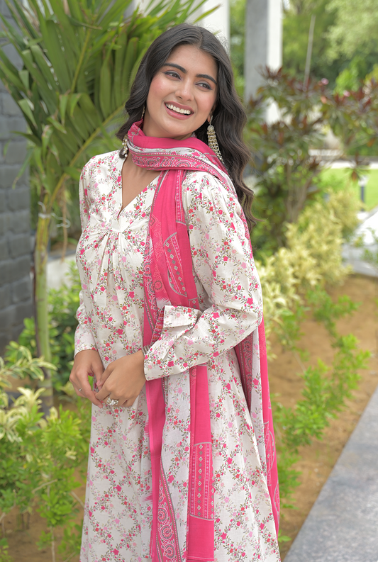 Sakura soft kurta set