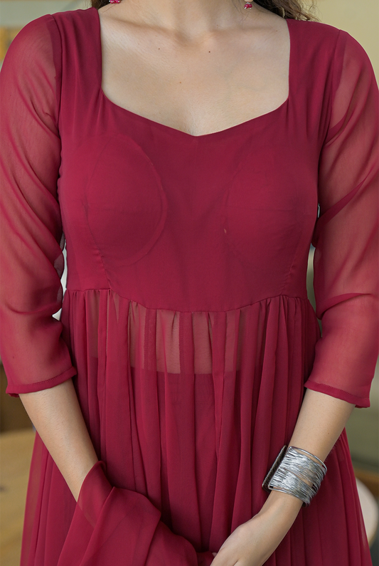 Raahi Georgette Suit Set