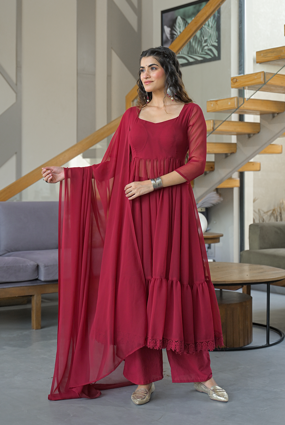 Raahi Georgette Suit Set