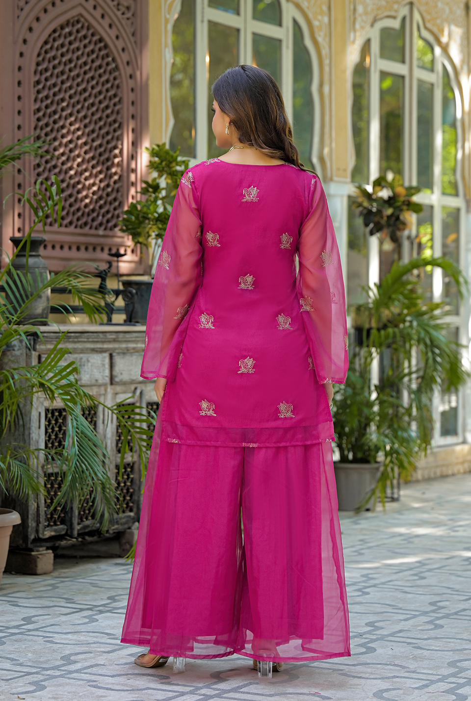 Dreamy Pink Organza Set