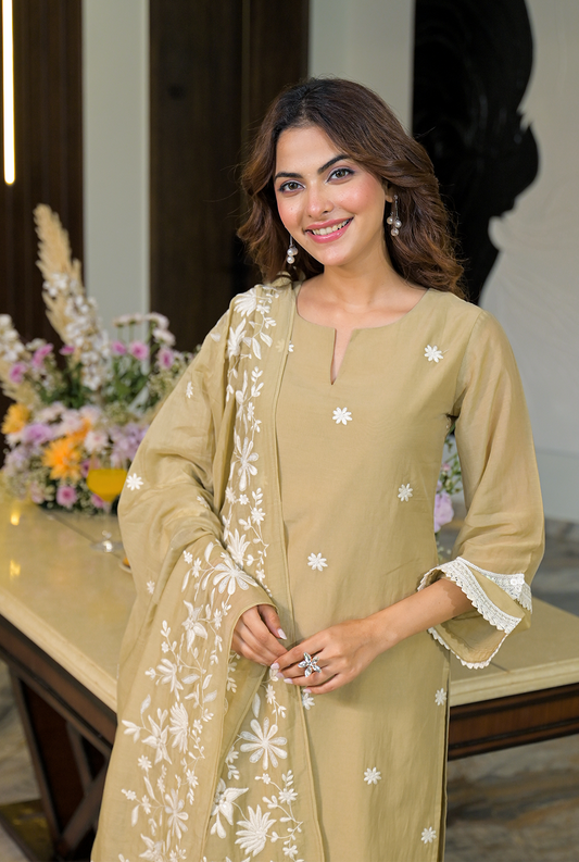 Zeenat Cotton Suit Set