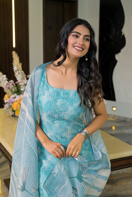 Erisha Blue Suit set