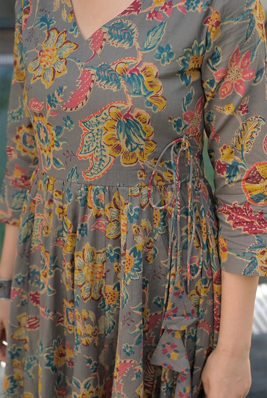 Kashvi cotton angrakha set