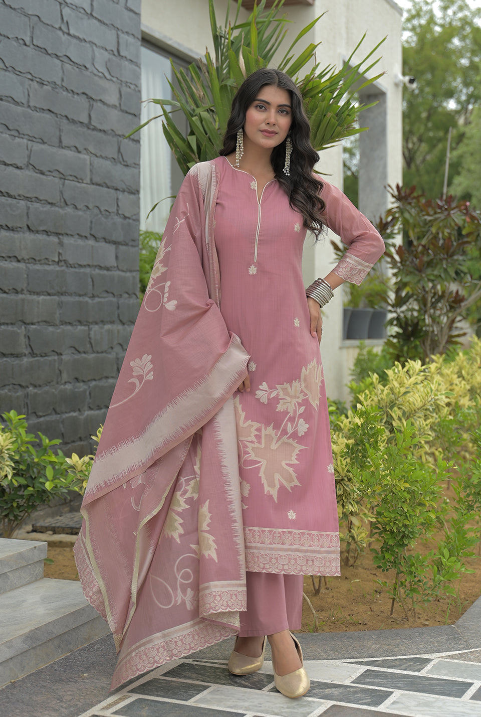 Meher Cotton suit set