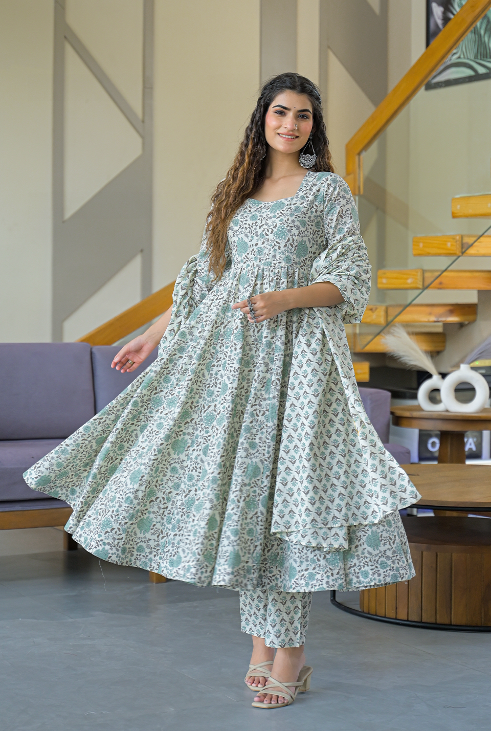 Narmada cotton suit set