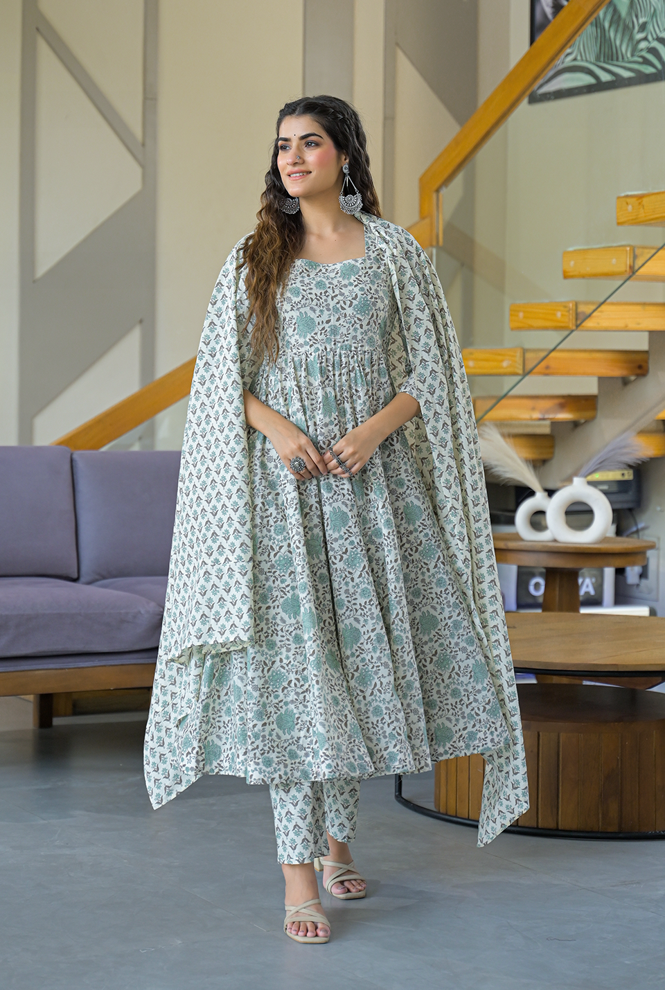 Narmada cotton suit set