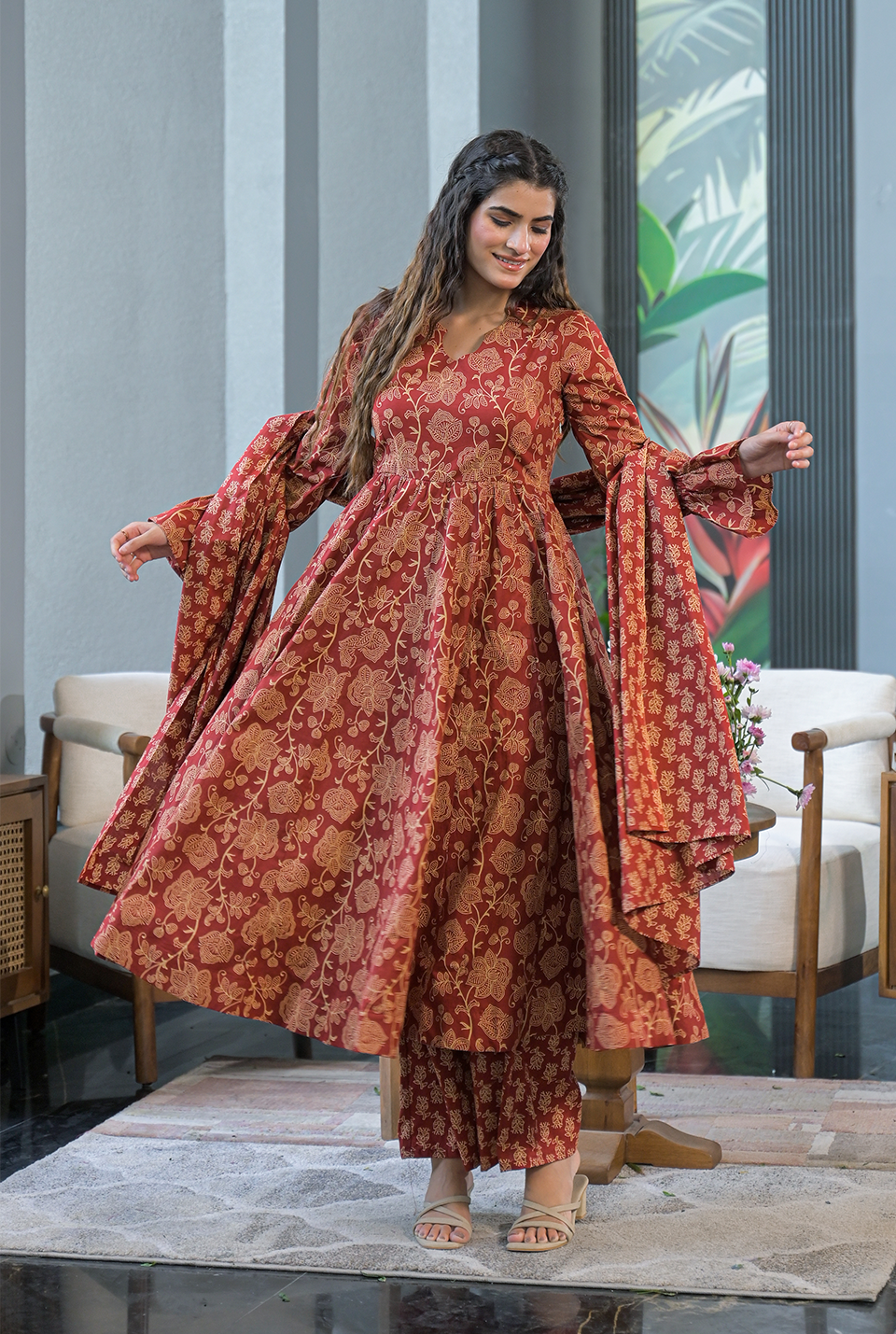 Ojasvi cotton suit set