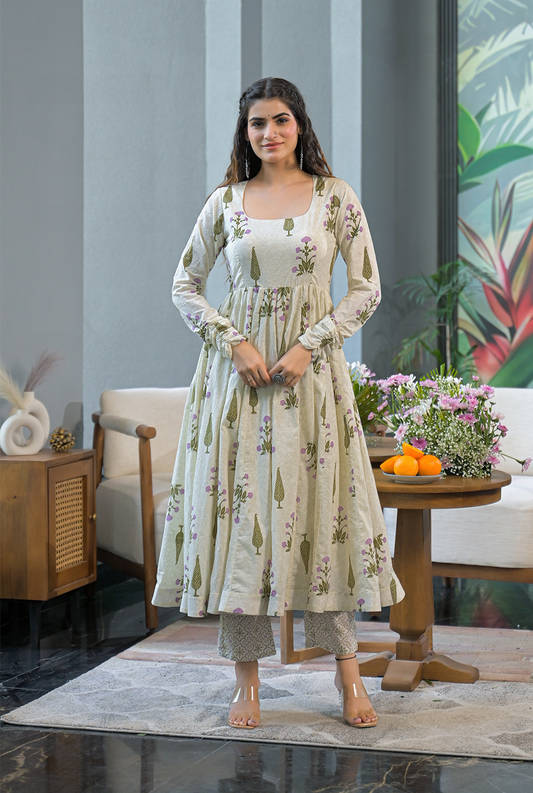 Yashica cotton suit set