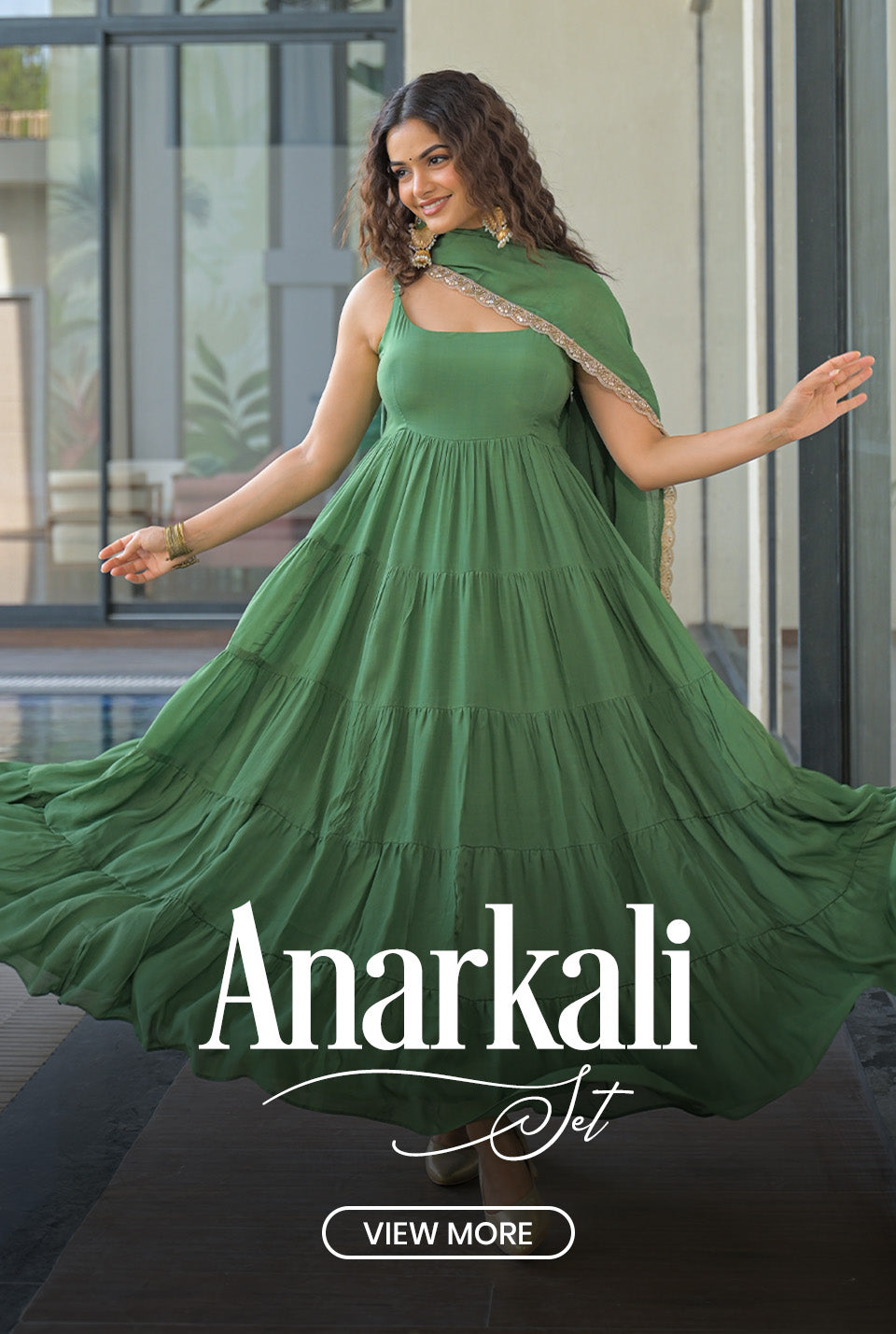 Anarkali Gown