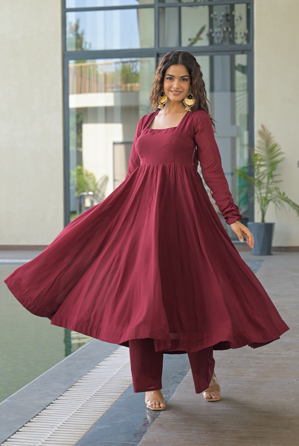 Aayat Silk suit set