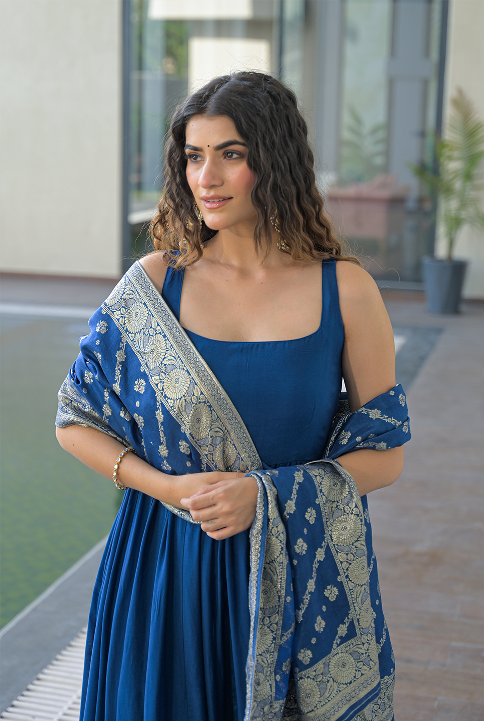 Zoya Muslin Maxi Set