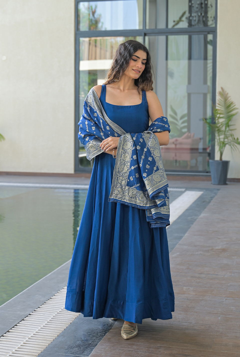 Zoya Muslin Maxi Set