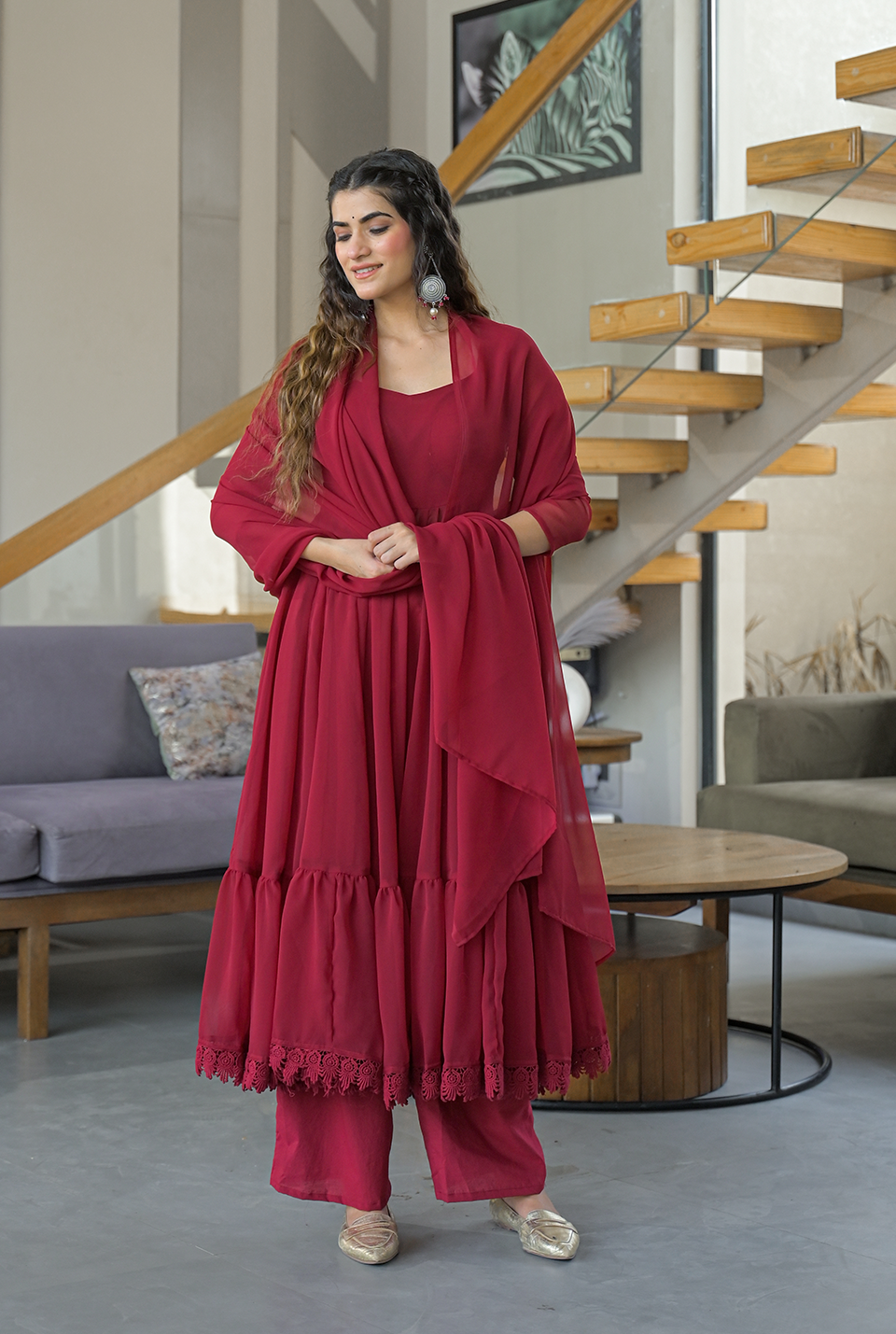 Raahi Georgette Suit Set