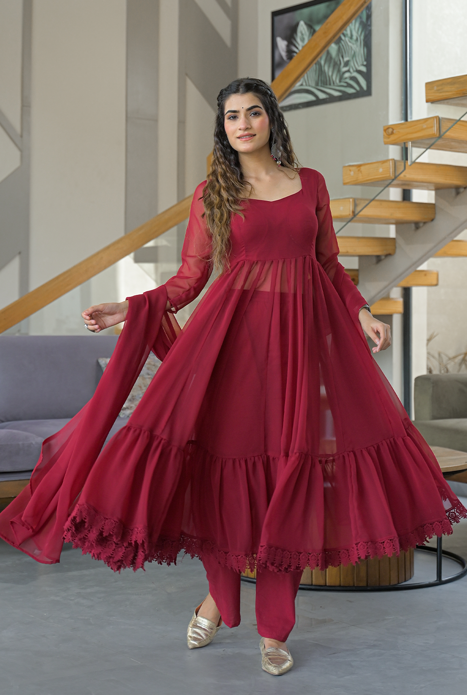 Raahi Georgette Suit Set