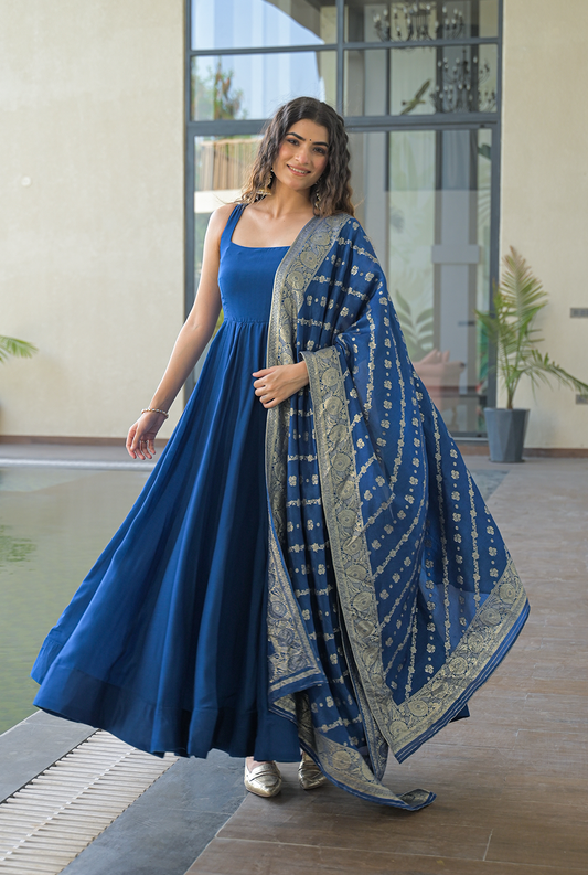 Zoya Muslin Maxi Set