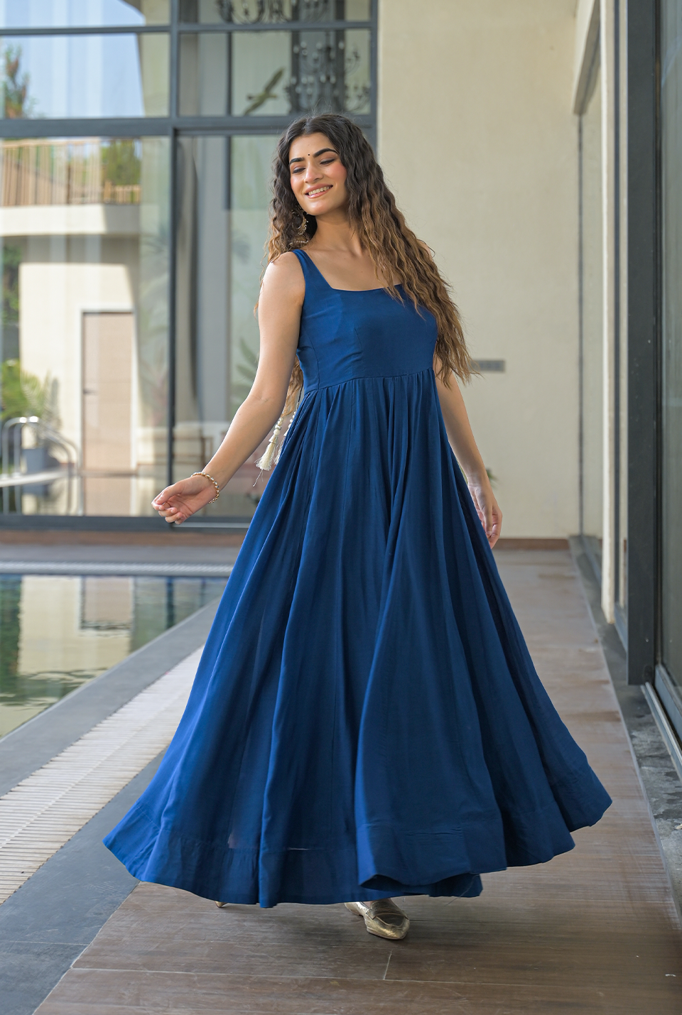 Zoya Muslin Maxi Set
