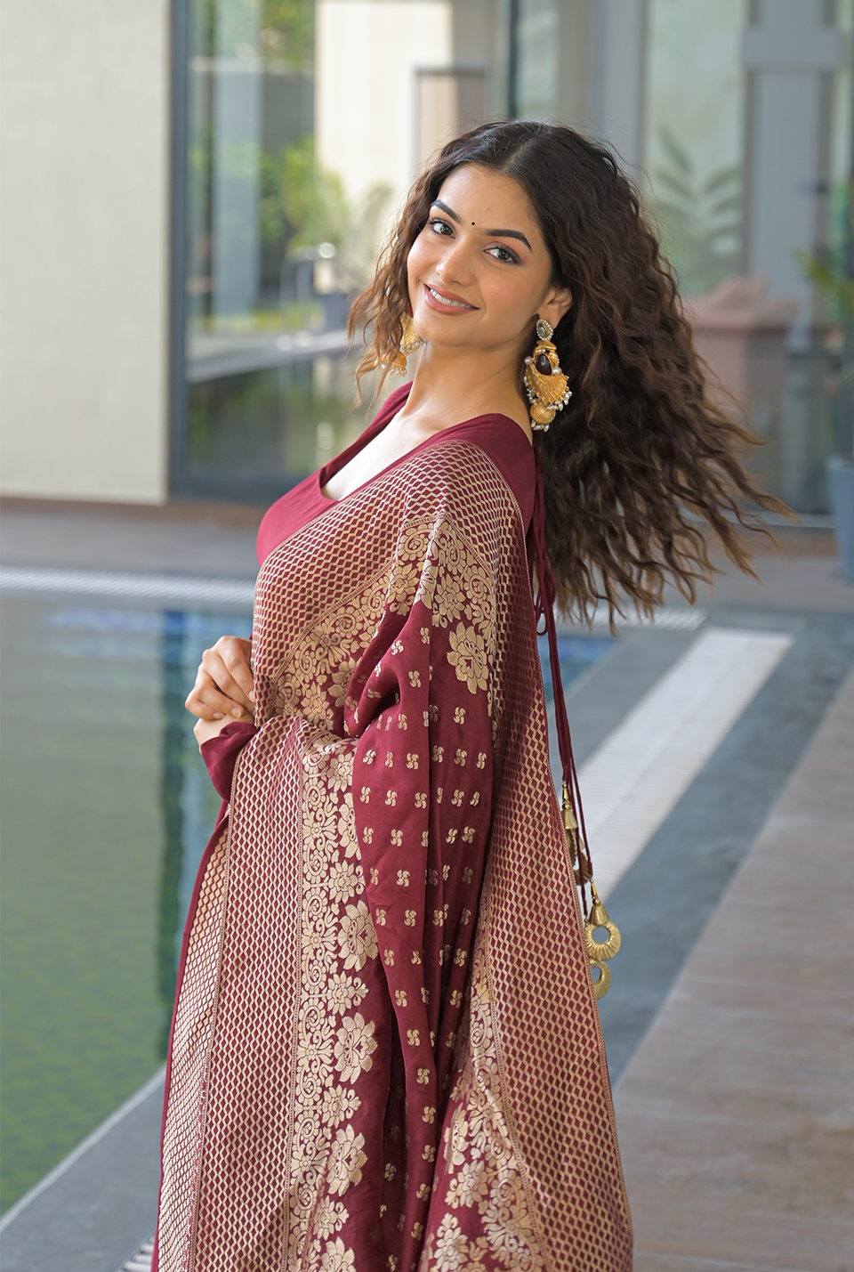 Aayat Silk suit set