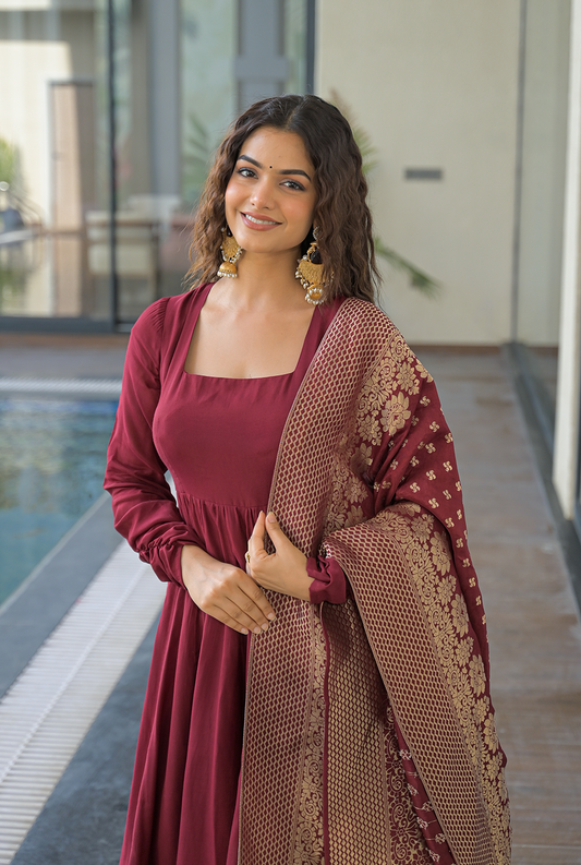 Aayat Silk suit set