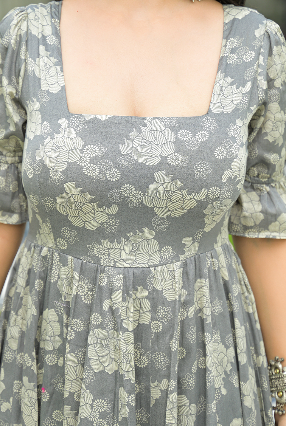 Akira Grey Maxi Set