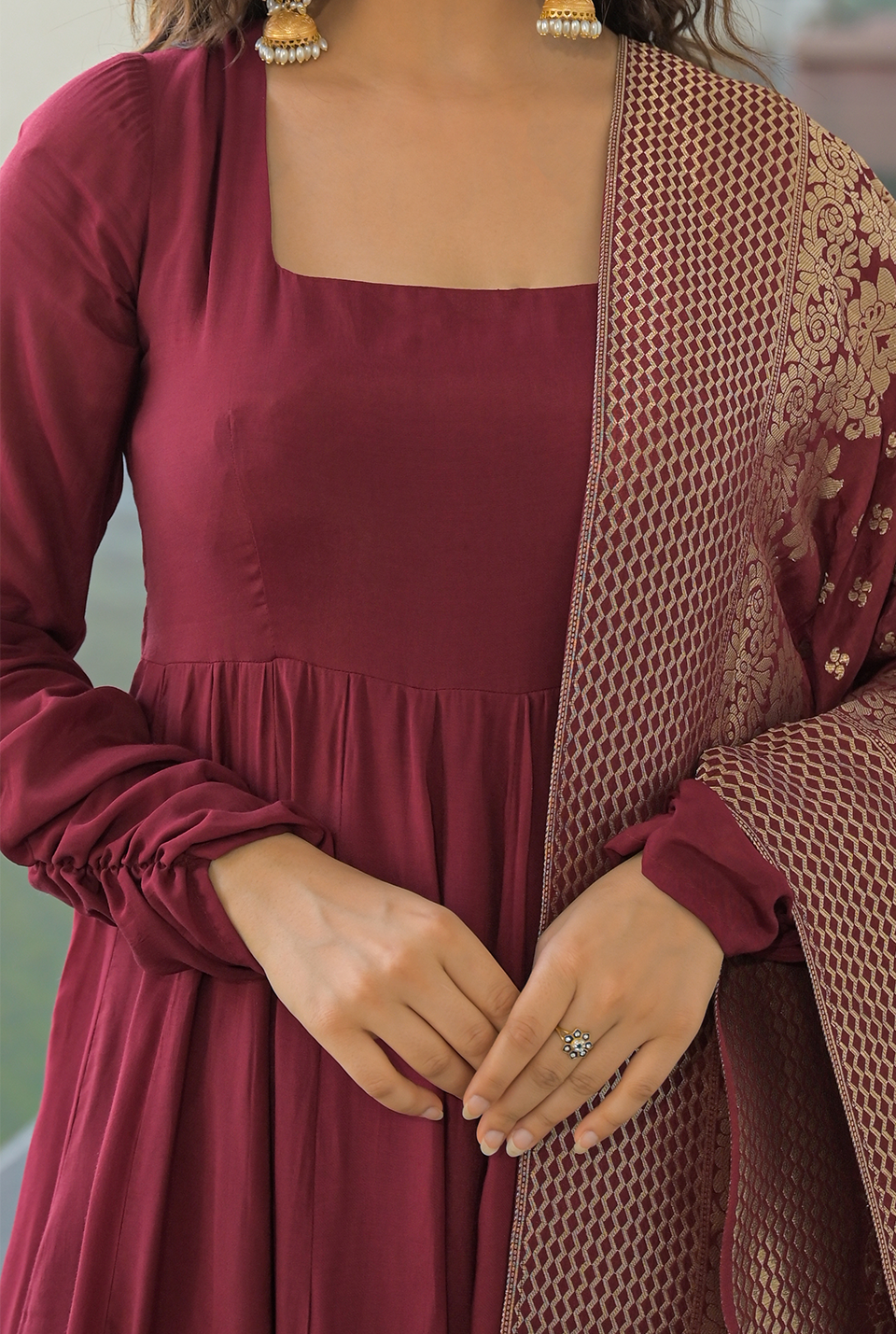 Aayat Silk suit set