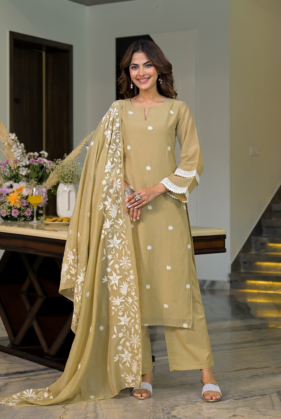 Zeenat Cotton Suit Set