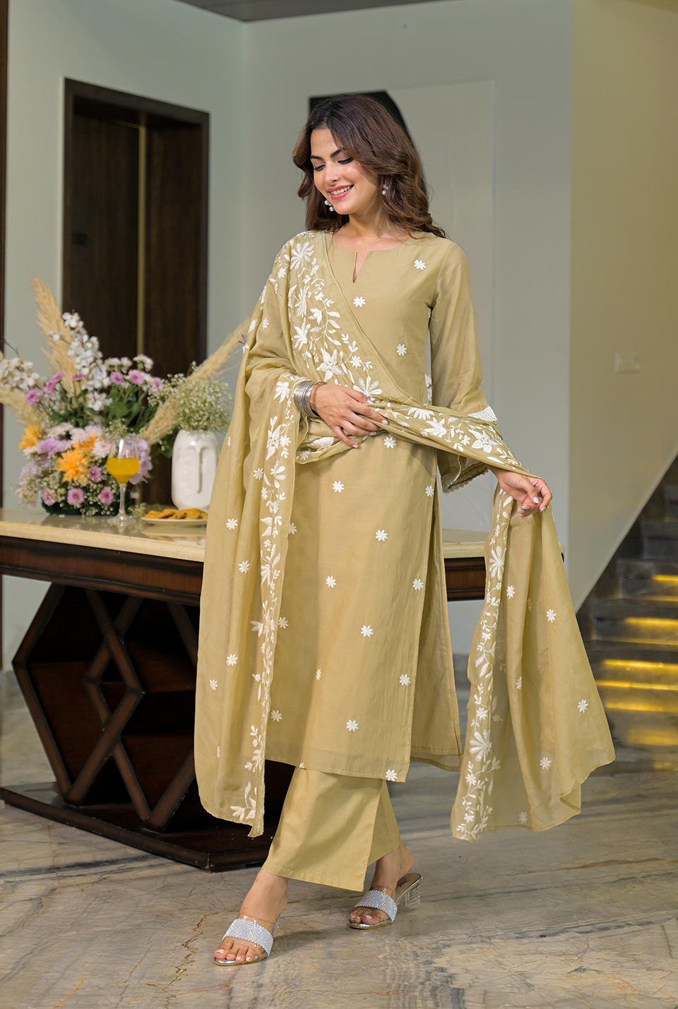 Zeenat Cotton Suit Set