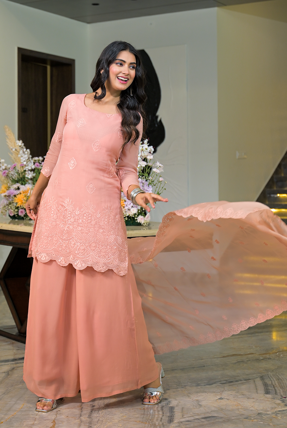 Manya Organza Suit Set