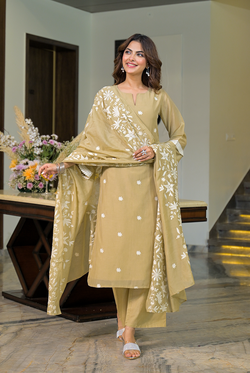 Zeenat Cotton Suit Set