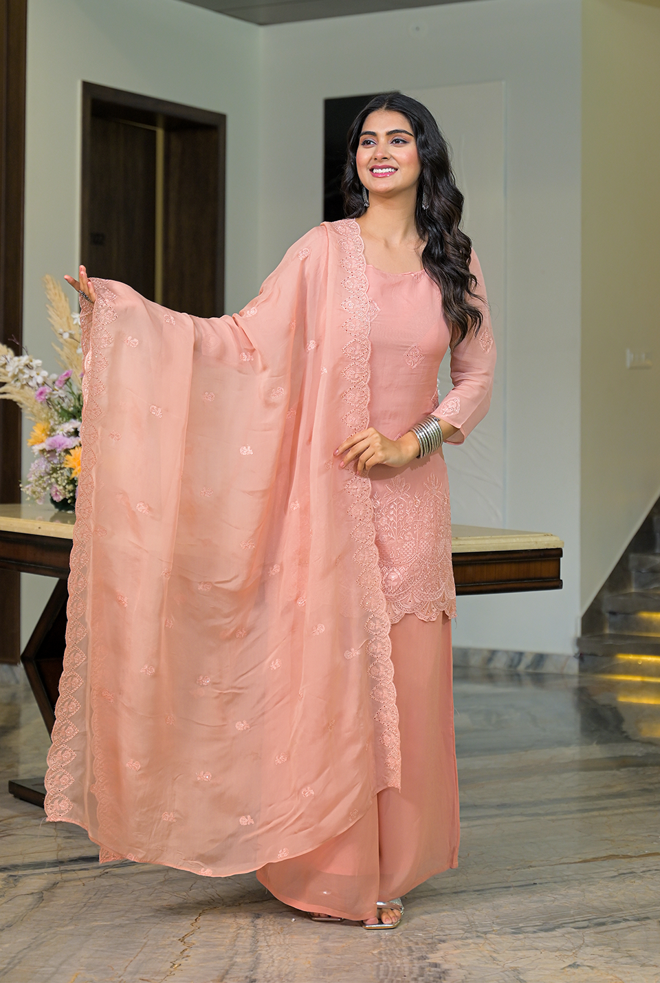 Manya Organza Suit Set