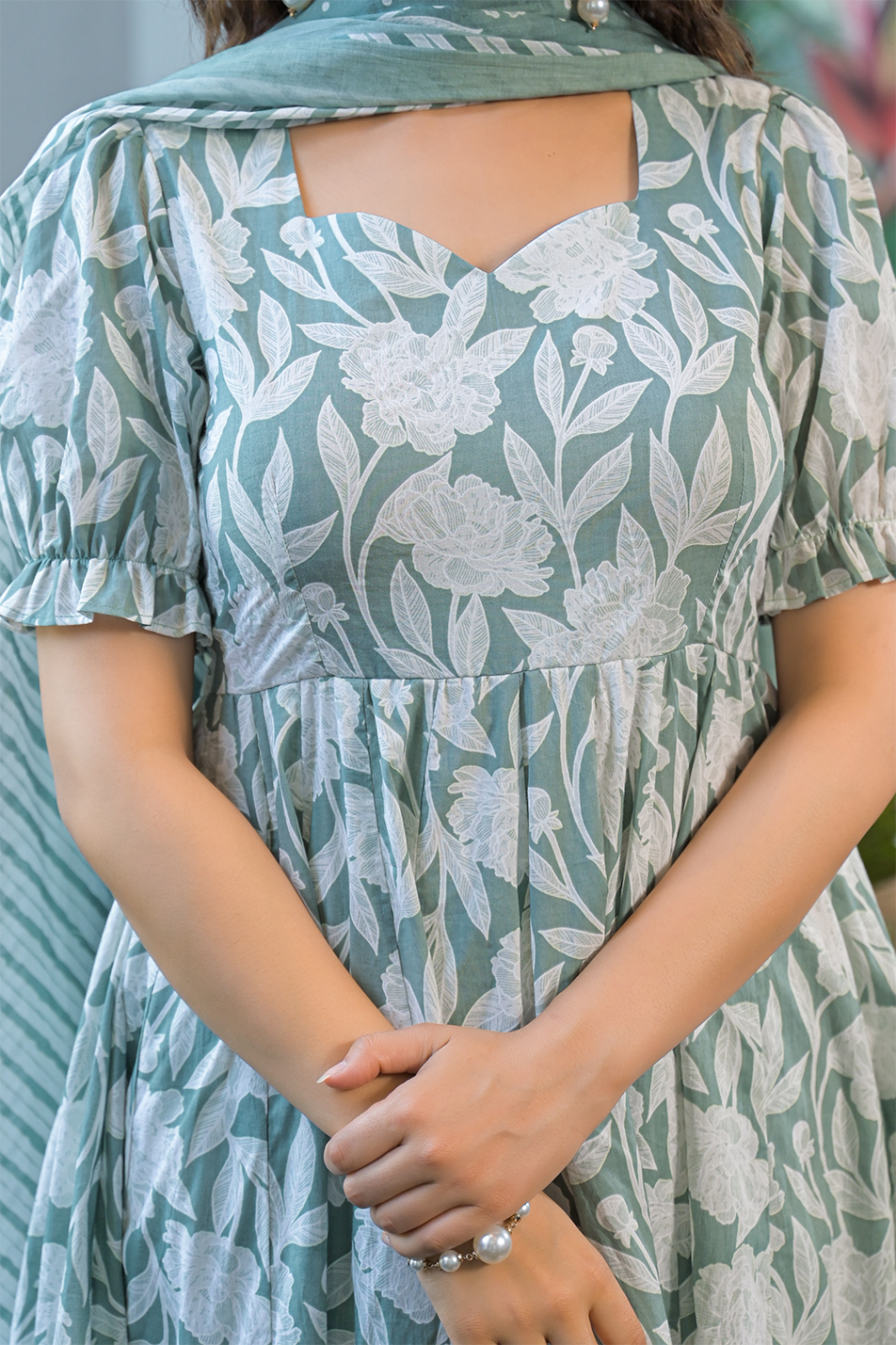 Ikshita cotton suit set
