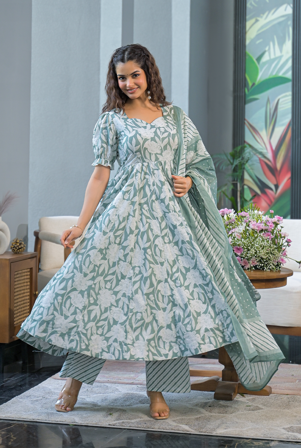 Ikshita cotton suit set