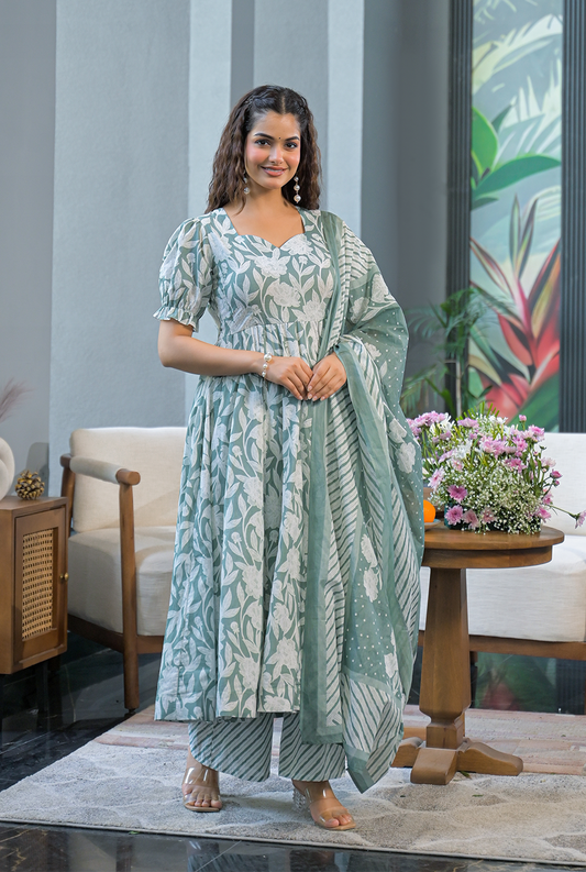 Ikshita cotton suit set