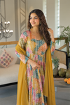 Ayesha multicolor maxi set
