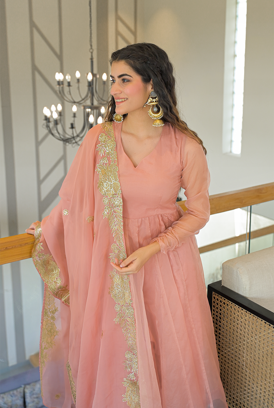Sajani organza suit set