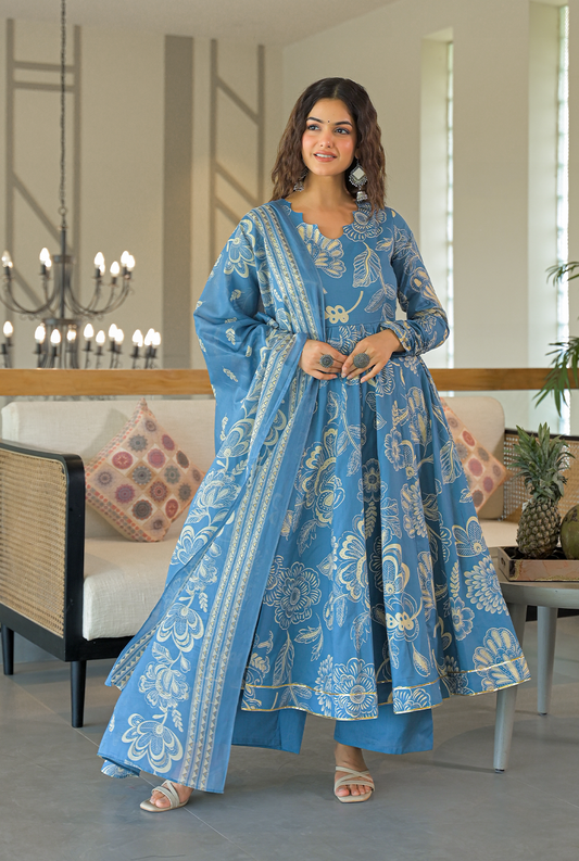 Yamika cotton suit set