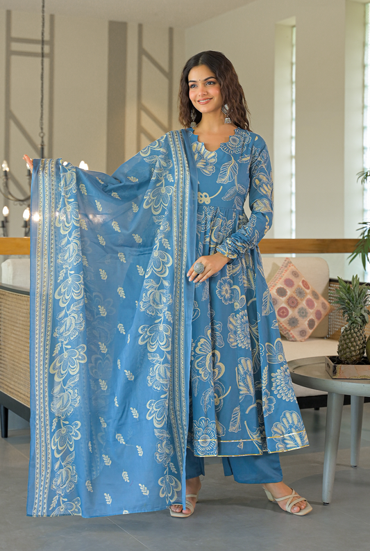 Yamika cotton suit set